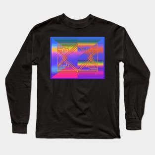 Art Deco Style Design 2 Long Sleeve T-Shirt